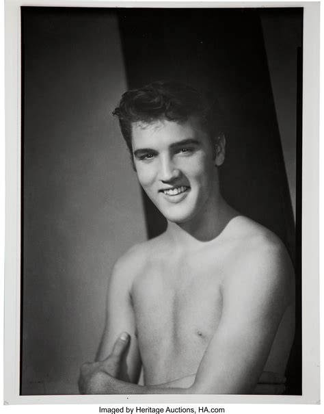 elvis shirtless|William Speer Shirtless Elvis Presley Photo Print .